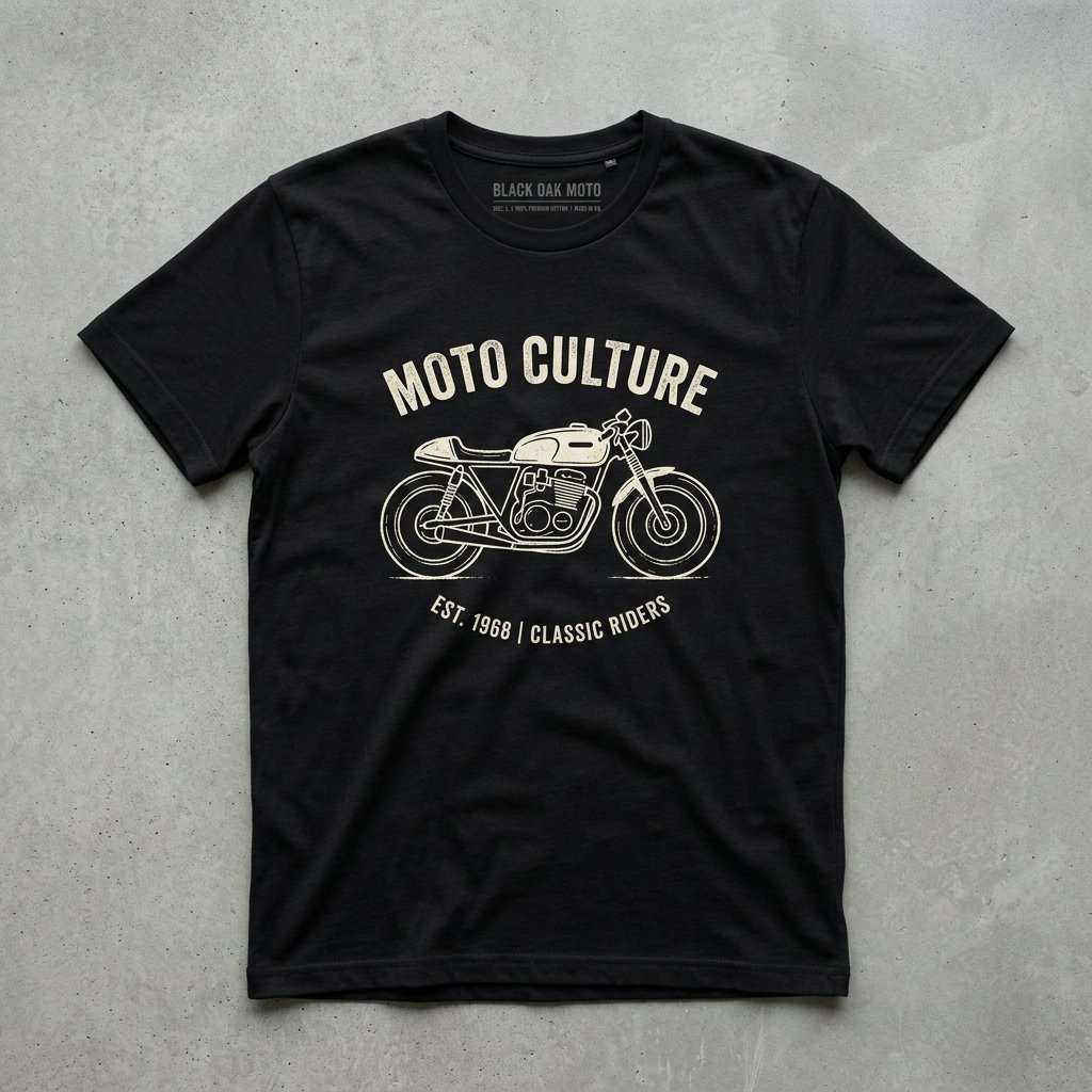 Bikyee Skull Rider Graphic Tee